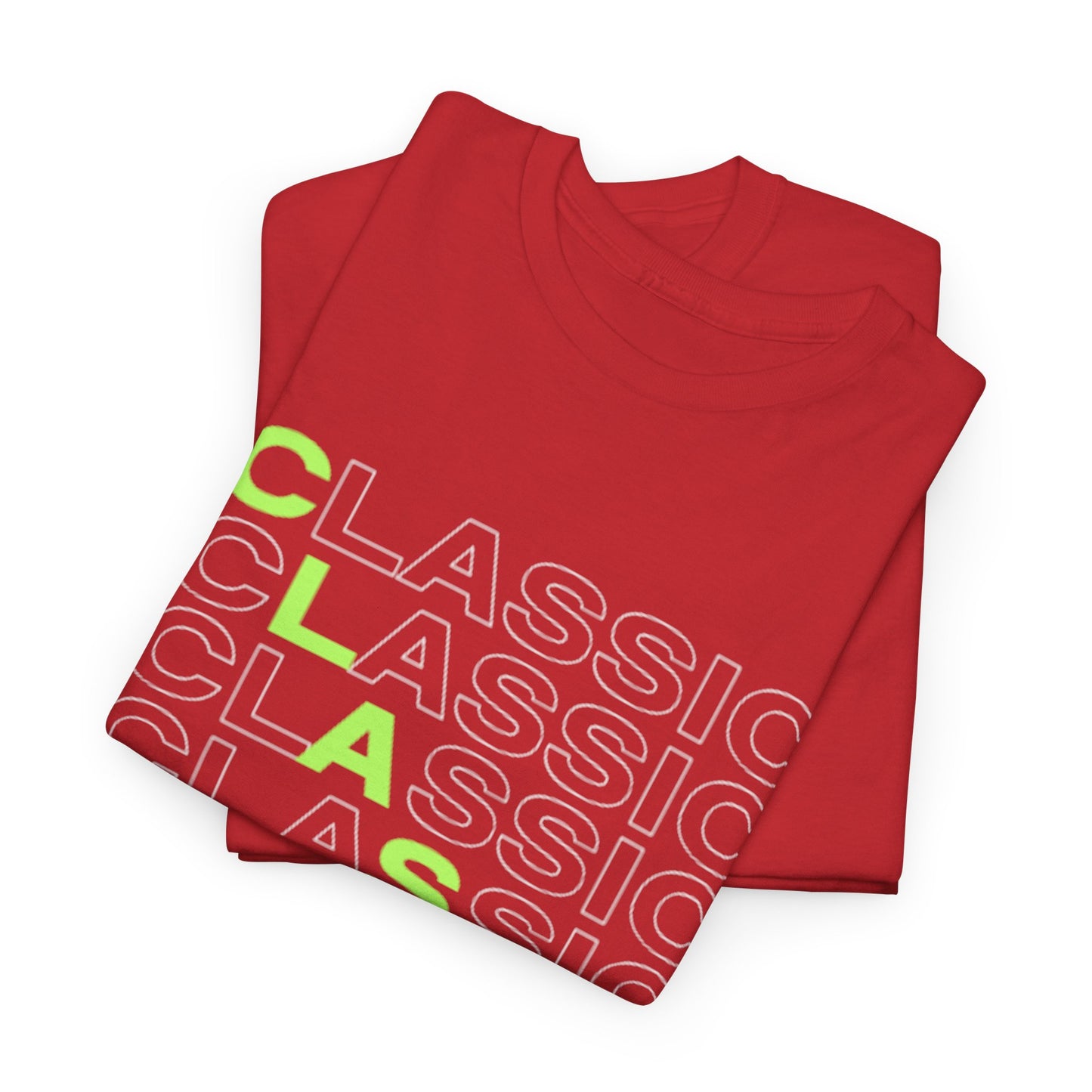 Classic Repeat Typography Tee | 'Never Out Of Style' Graphic Shirt
