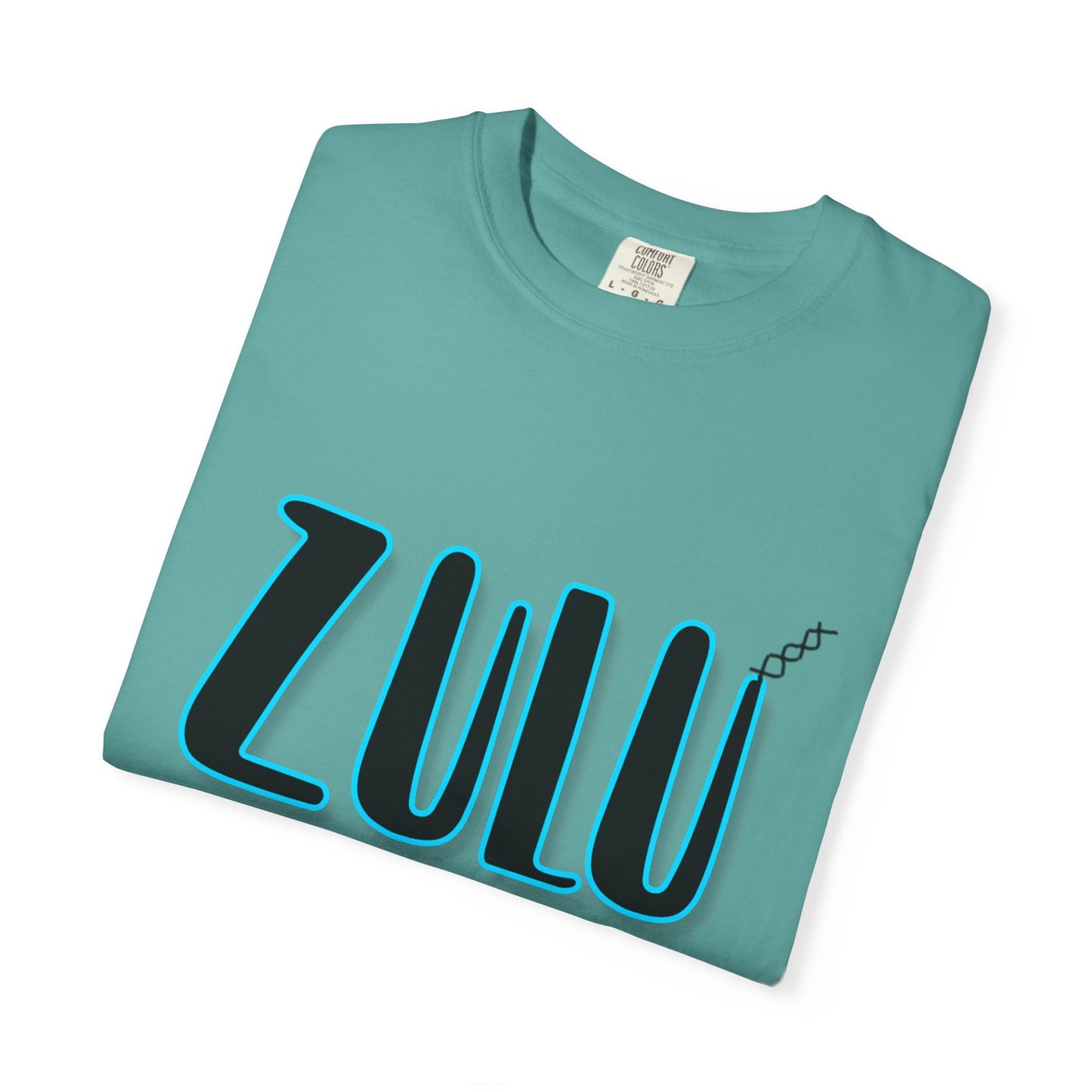 Zulu Graphic T-Shirt — Bold 3D Lettering Tee