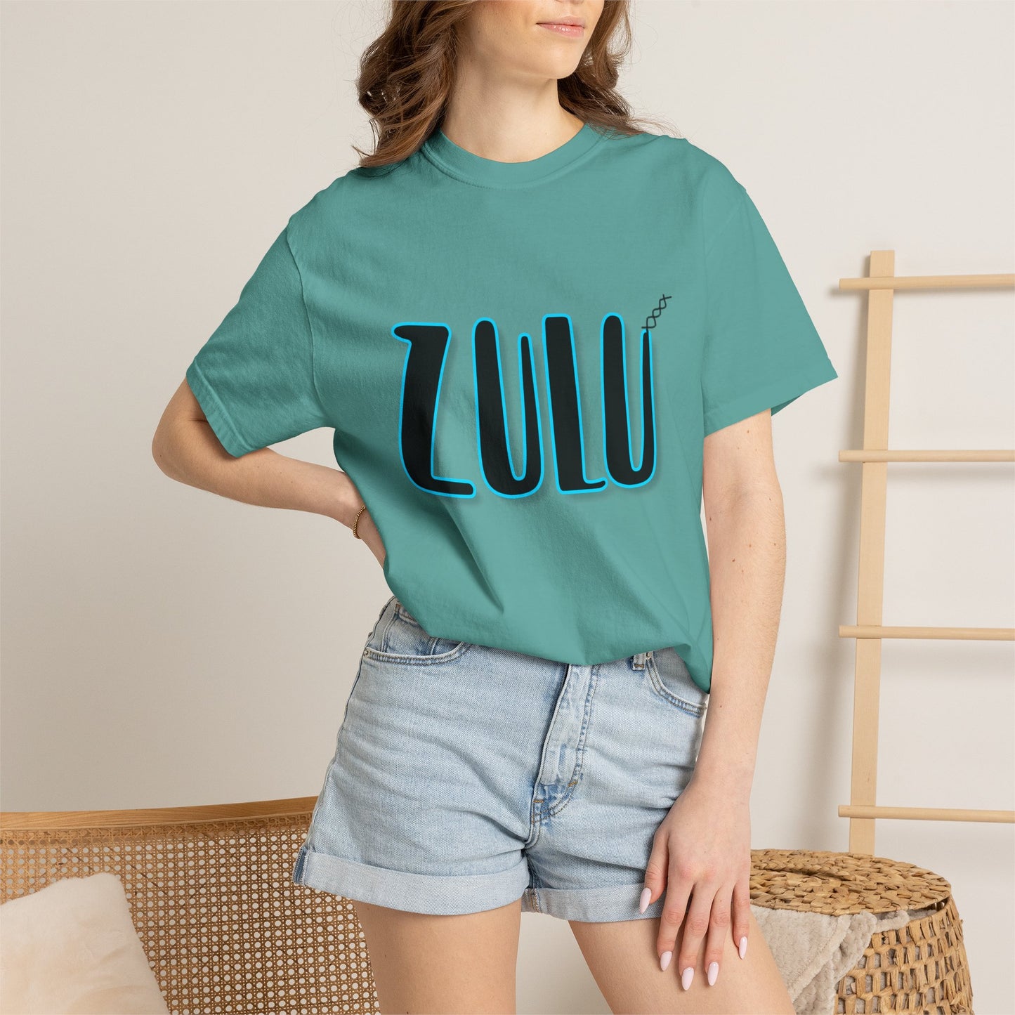 Zulu Graphic T-Shirt — Bold 3D Lettering Tee