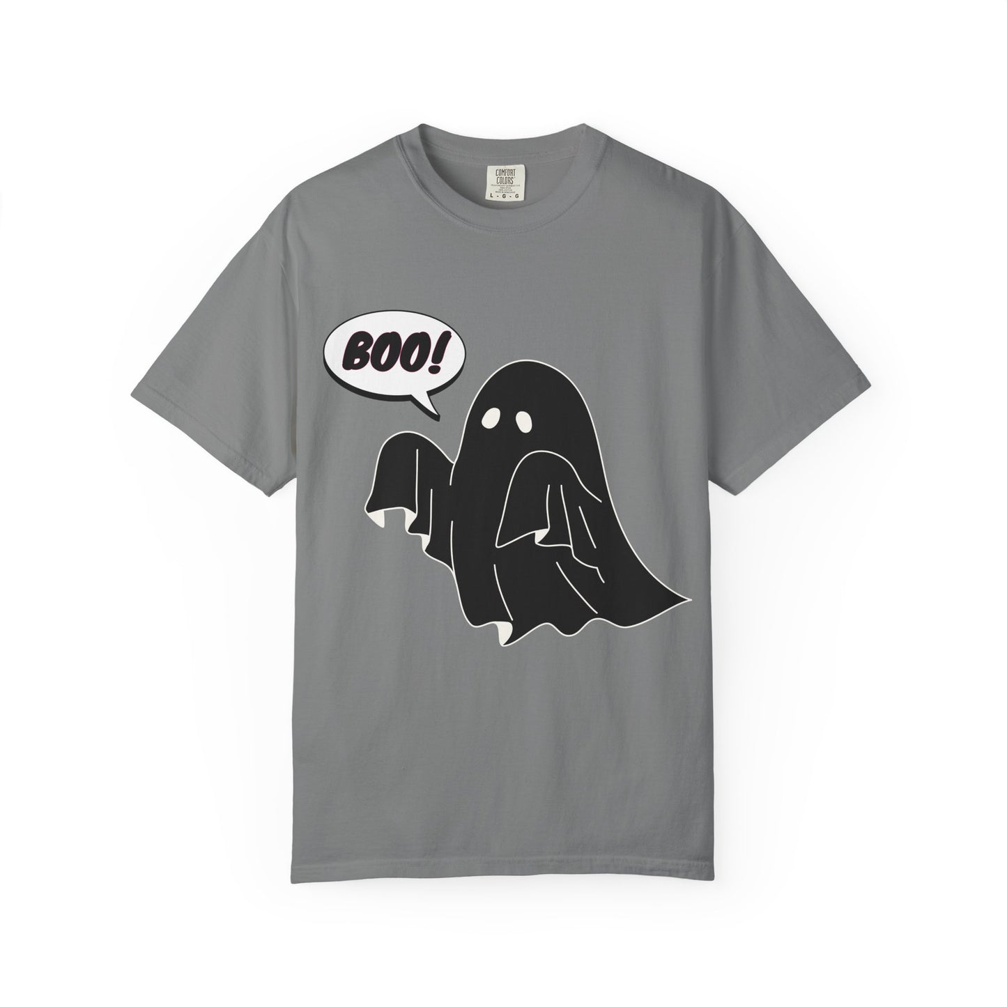 Boo! Cute Ghost T-Shirt — Halloween Spooky Graphic Tee