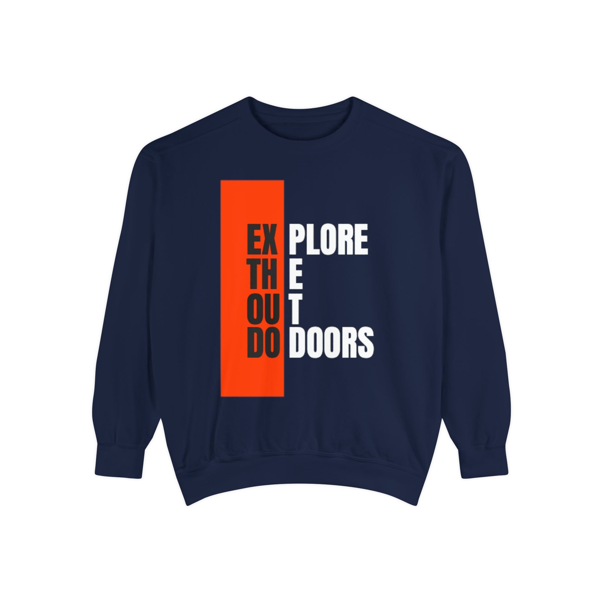 Explore The Outdoors Sweatshirt — Adventure Graphic Crewneck