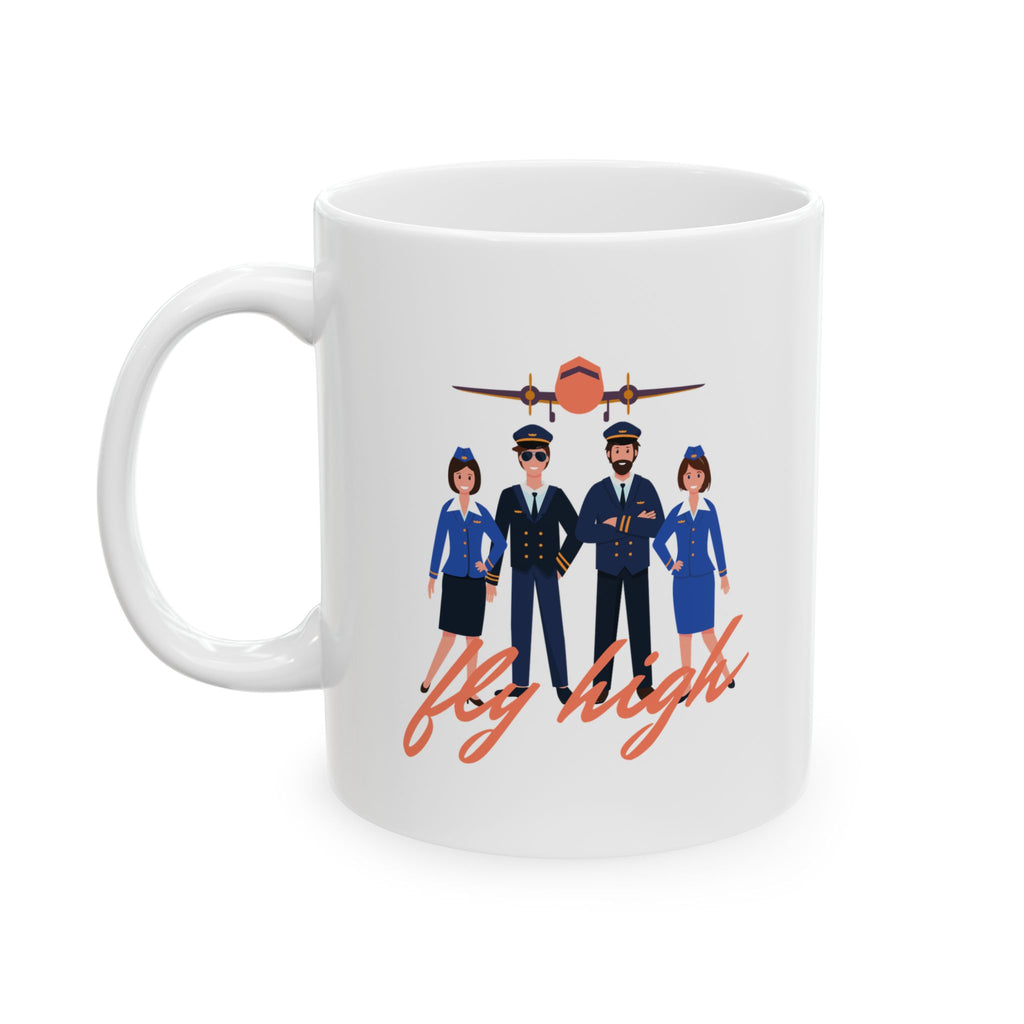 Graduate Girl Ceramic Mug — Congrats Grad 11oz & 15oz Coffee Cup