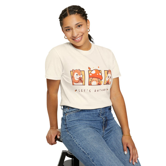 Let’s Autumn Cute Forest Animals T-Shirt