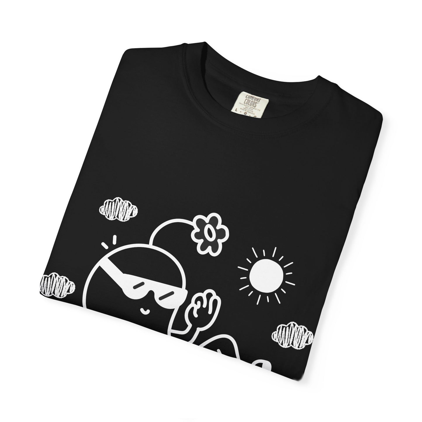 Chill Mode On T-Shirt — Relaxed Graphic Tee with Laid-Back Character