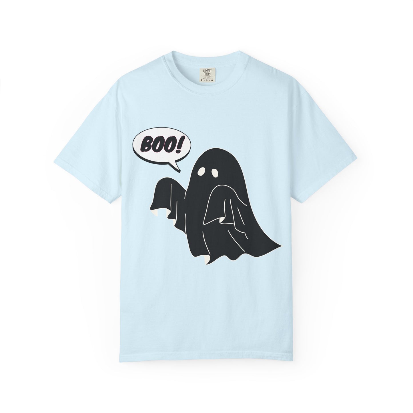 Boo! Cute Ghost T-Shirt — Halloween Spooky Graphic Tee