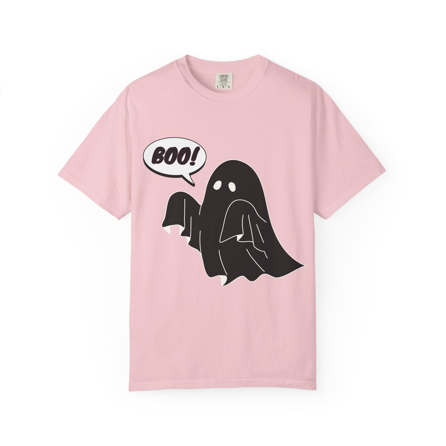 Boo! Cute Ghost T-Shirt — Halloween Spooky Graphic Tee
