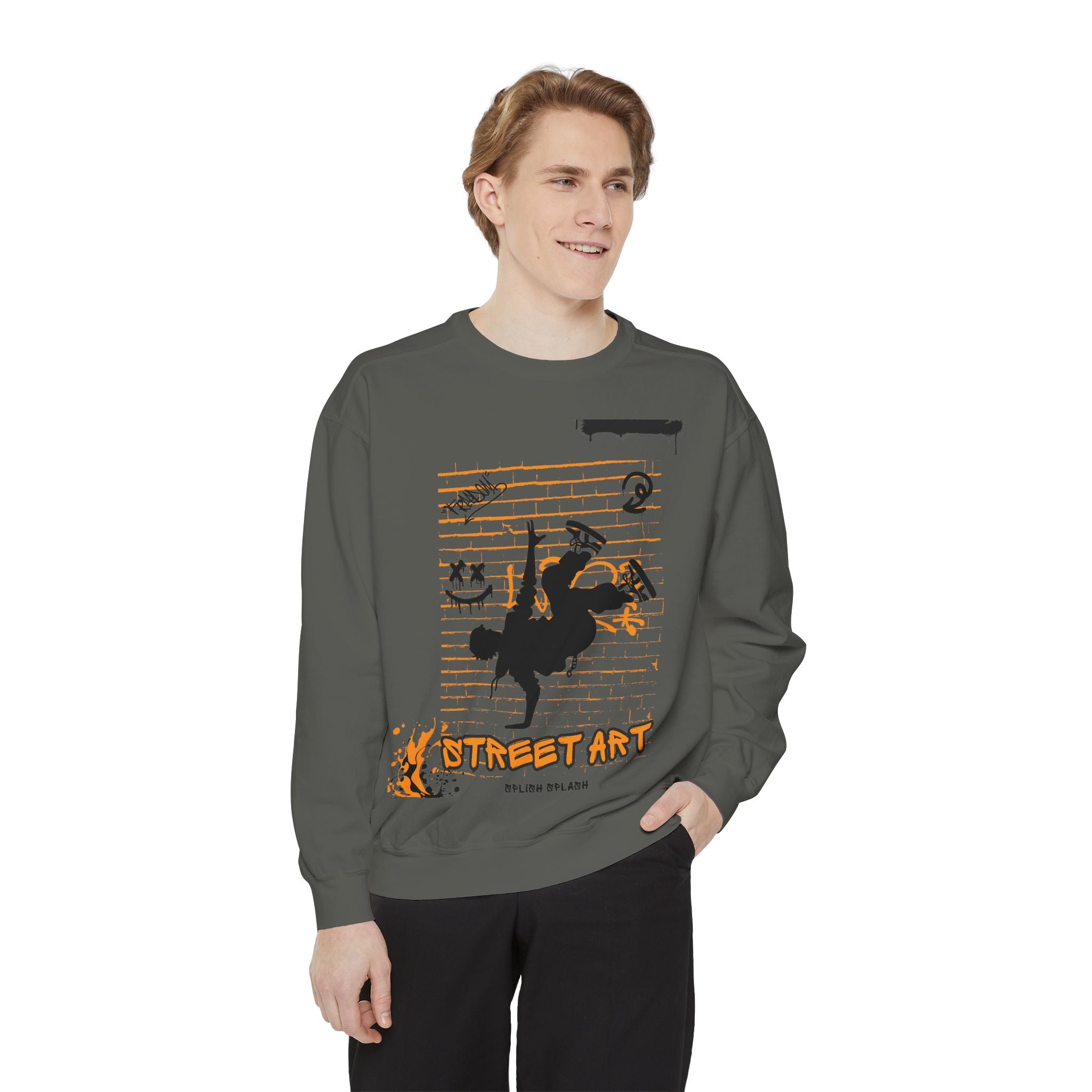 Street Art Sweatshirt — Urban Graffiti Skate Crewneck