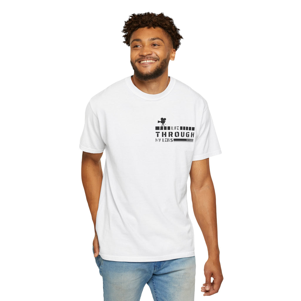 Through Myers T-Shirt — Minimalist Graphic Tee with 'Through Myers' Text