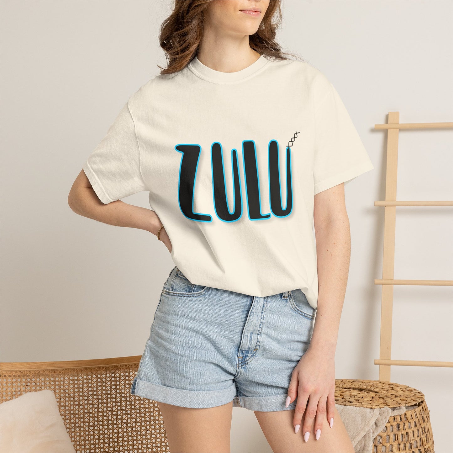 Zulu Graphic T-Shirt — Bold 3D Lettering Tee