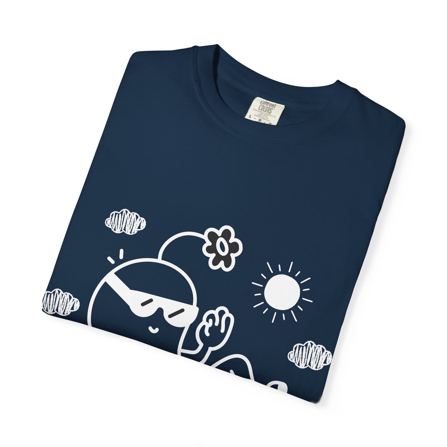 Chill Mode On T-Shirt — Relaxed Graphic Tee with Laid-Back Character