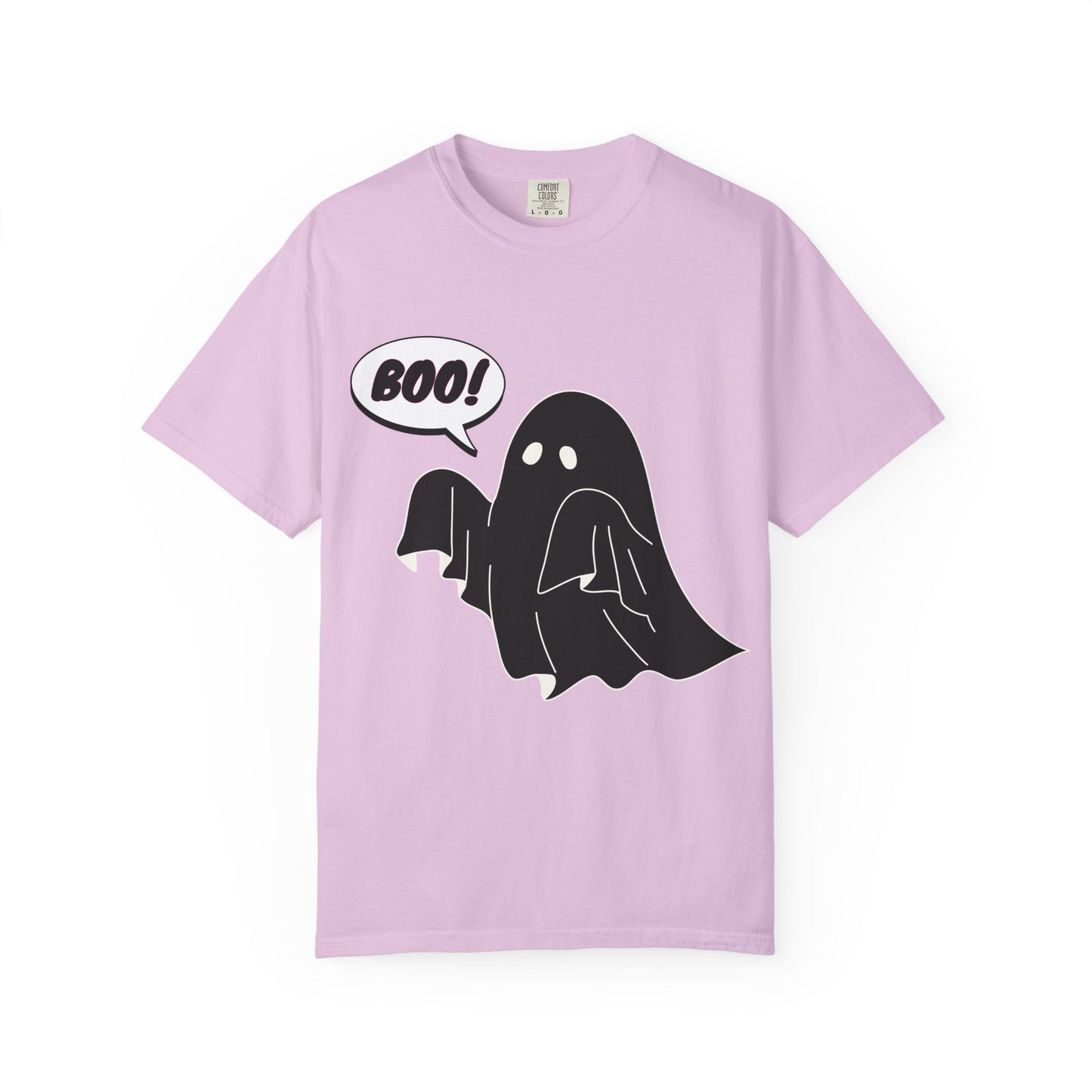 Boo! Cute Ghost T-Shirt — Halloween Spooky Graphic Tee