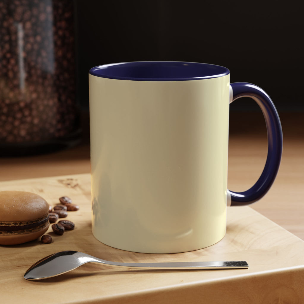 Sunflower Heart Coffee Mug — "Live Wild, Fly Free" Accent Ceramic Mug