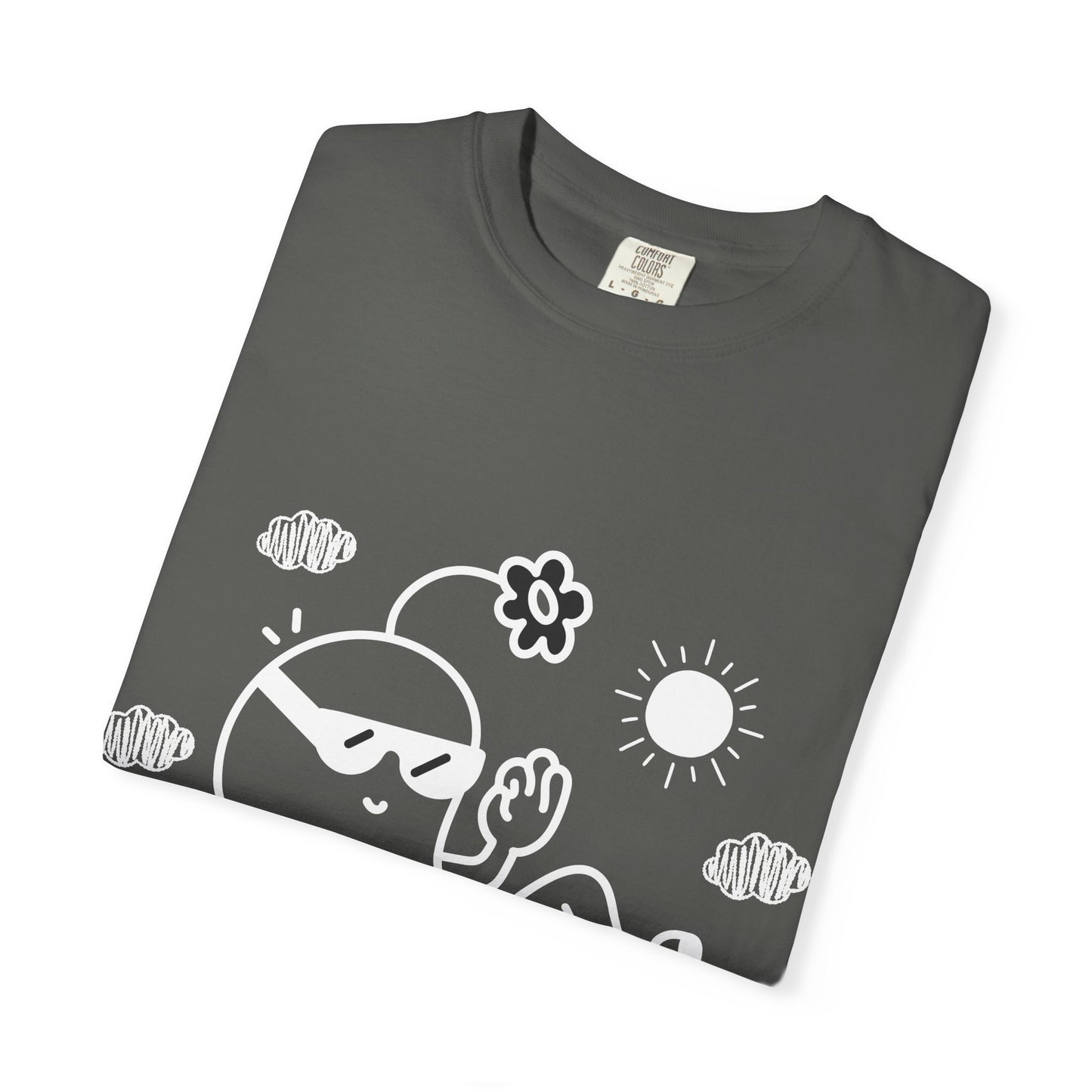 Chill Mode On T-Shirt — Relaxed Graphic Tee with Laid-Back Character