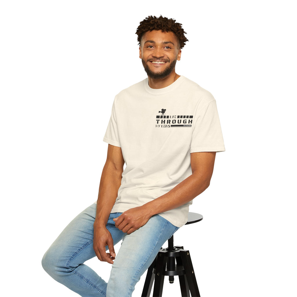 Through Myers T-Shirt — Minimalist Graphic Tee with 'Through Myers' Text
