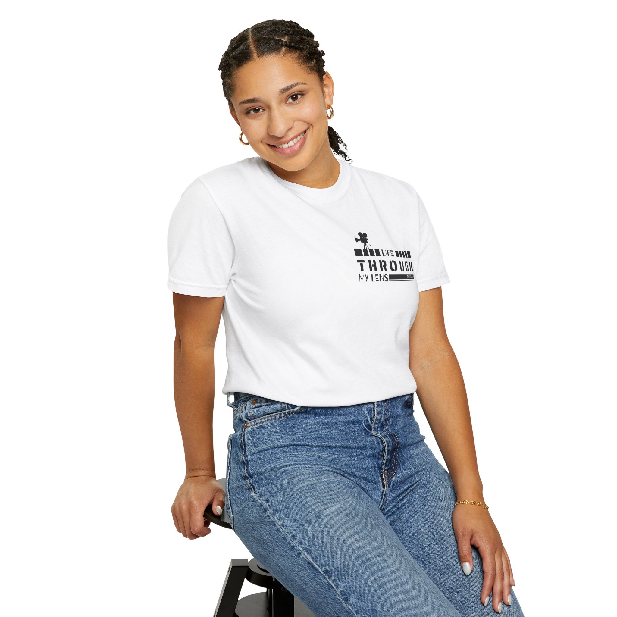 Through Myers T-Shirt — Minimalist Graphic Tee with 'Through Myers' Text