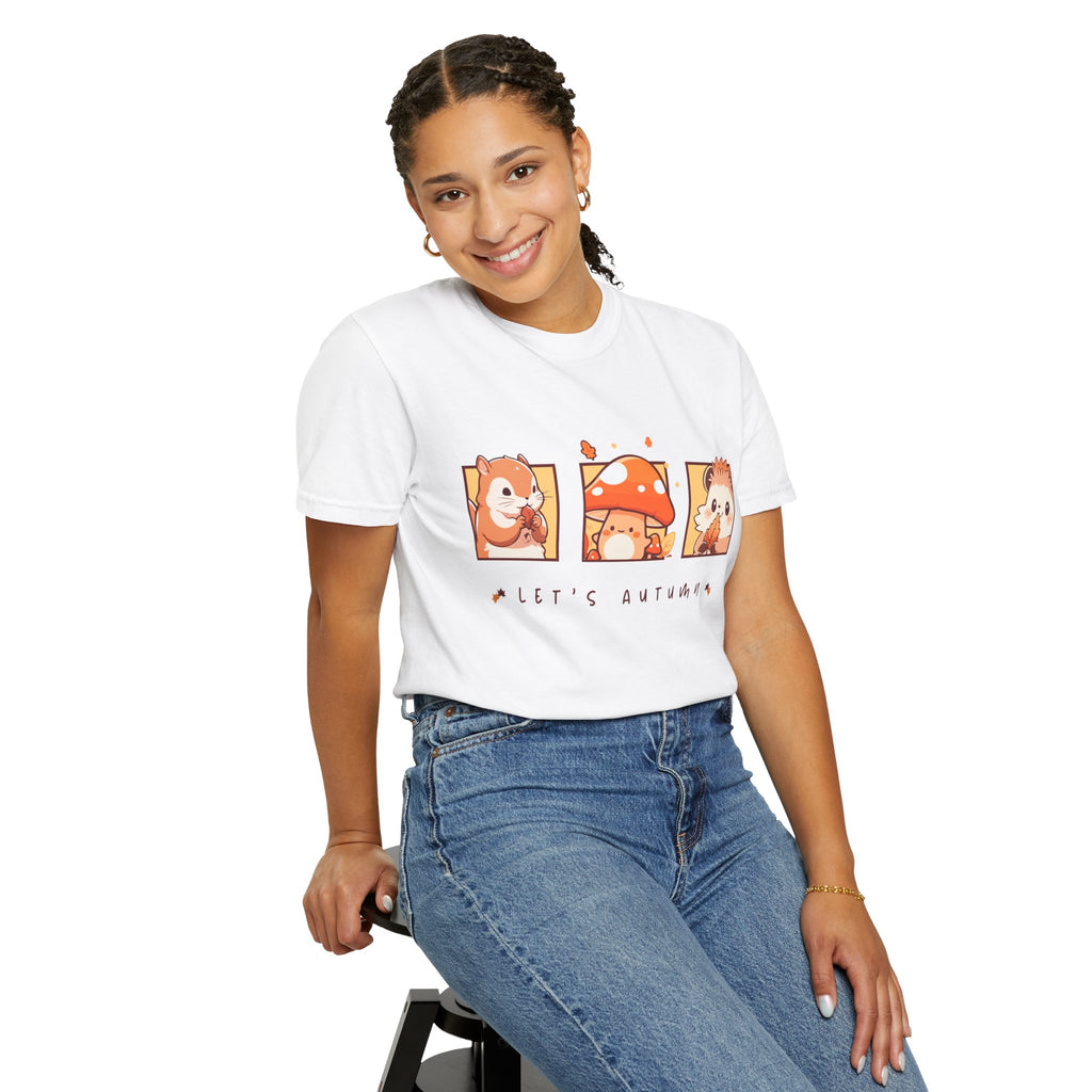Let’s Autumn Cute Forest Animals T-Shirt
