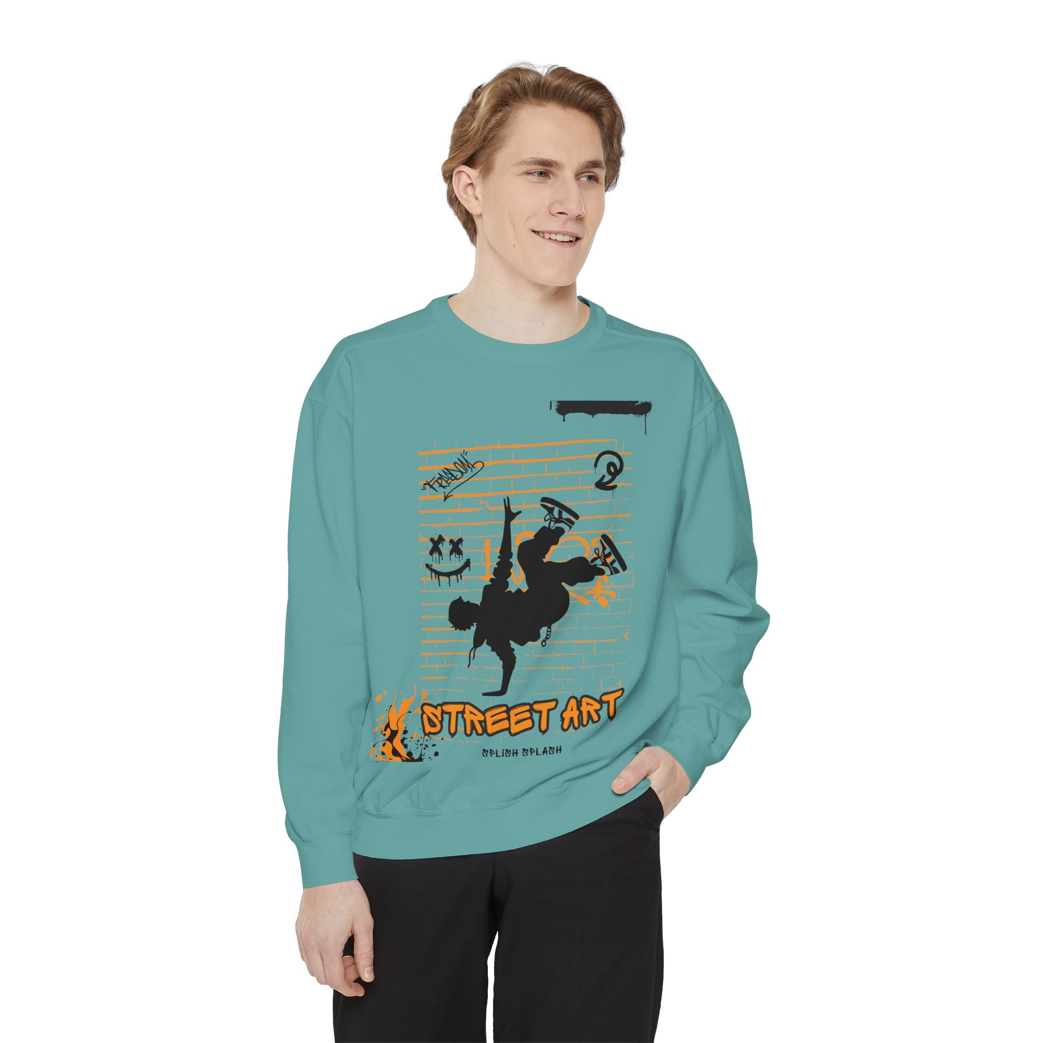 Street Art Sweatshirt — Urban Graffiti Skate Crewneck