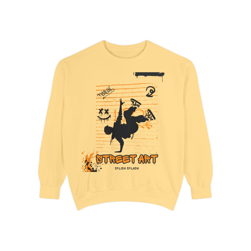 Street Art Sweatshirt — Urban Graffiti Skate Crewneck