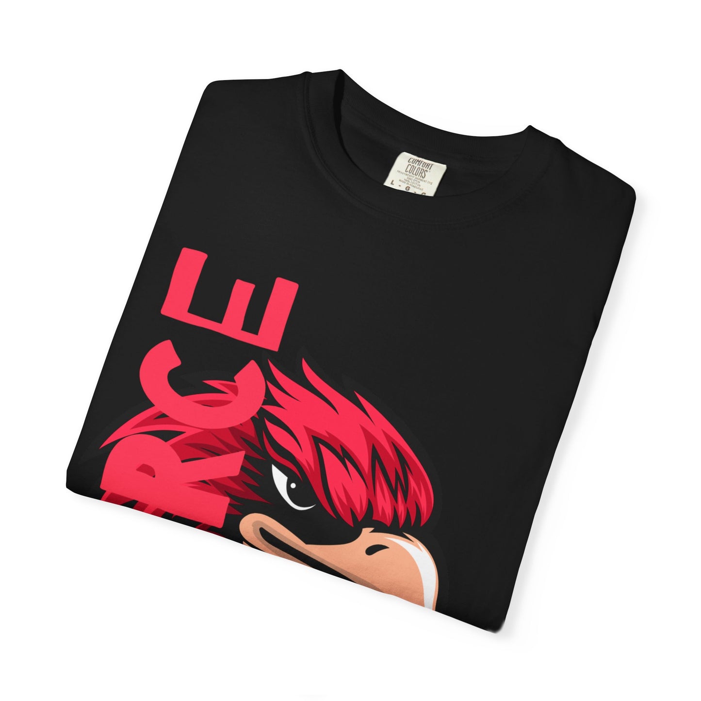 Eagle Head Graphic T-Shirt — Bold Red Eagle Design "EAGLE"