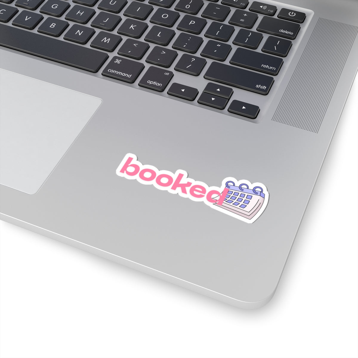 Booked Planner Sticker — Cute Calendar Kiss-Cut Vinyl Sticker for Planners & Laptops