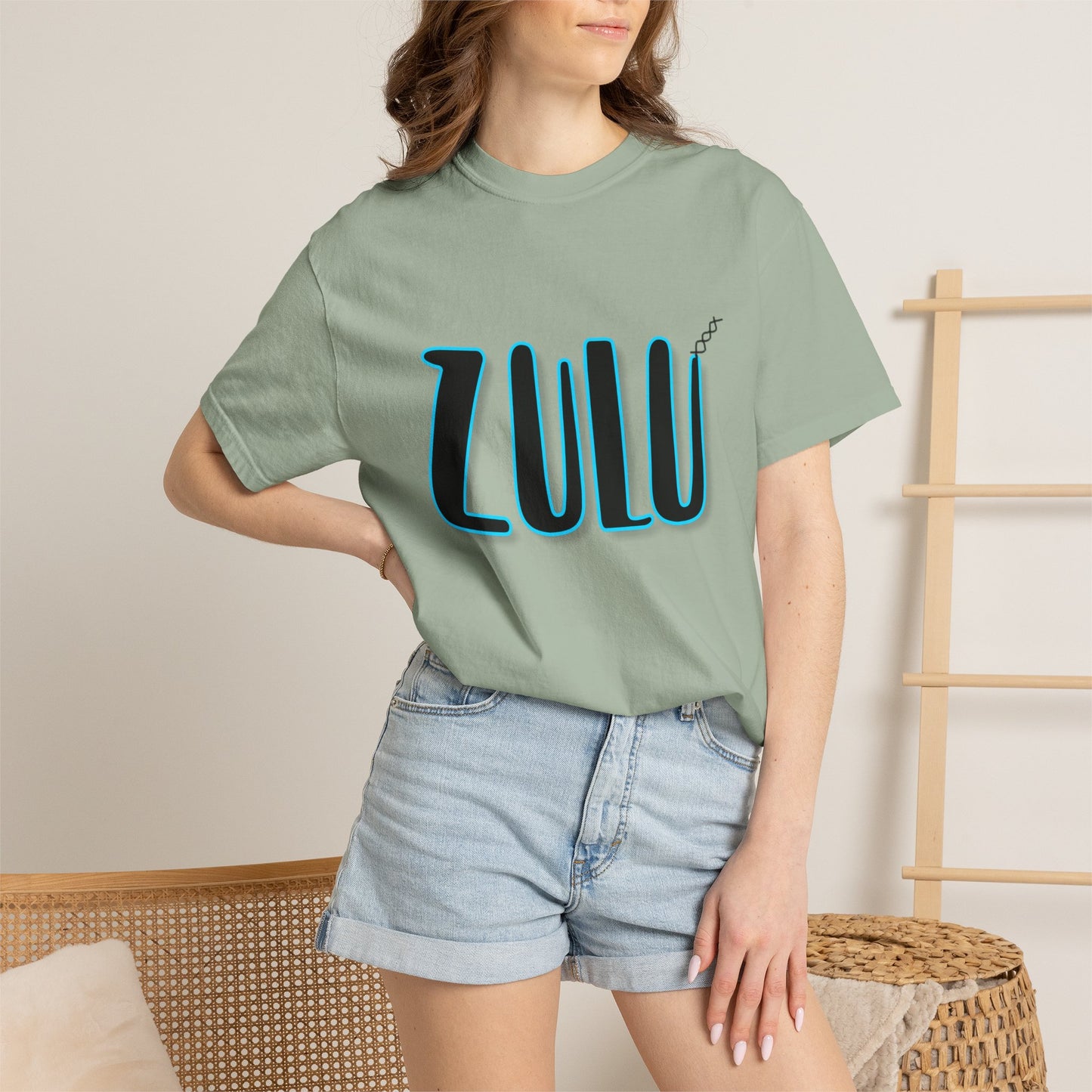 Zulu Graphic T-Shirt — Bold 3D Lettering Tee