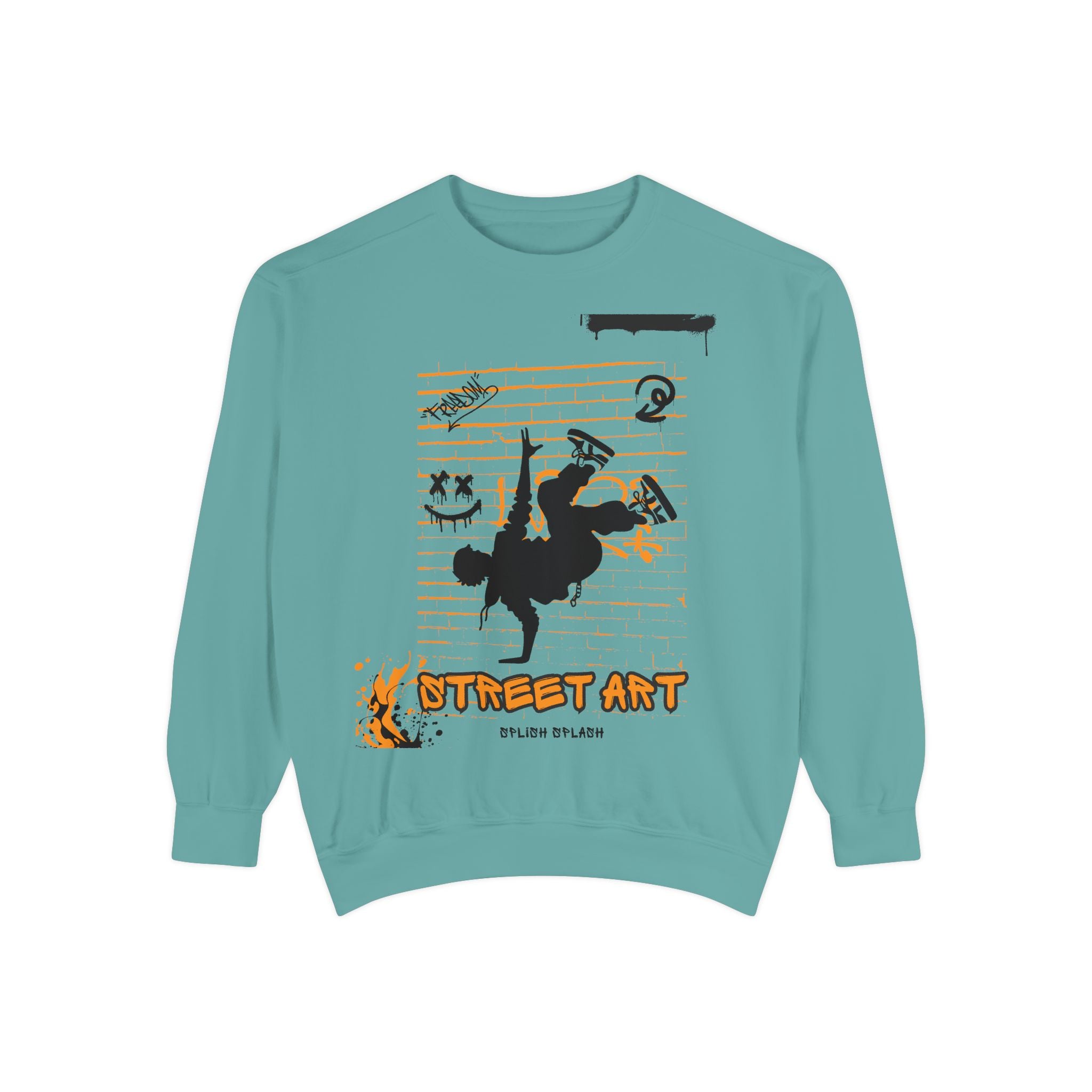 Street Art Sweatshirt — Urban Graffiti Skate Crewneck