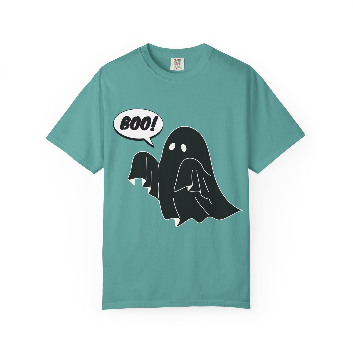 Boo! Cute Ghost T-Shirt — Halloween Spooky Graphic Tee