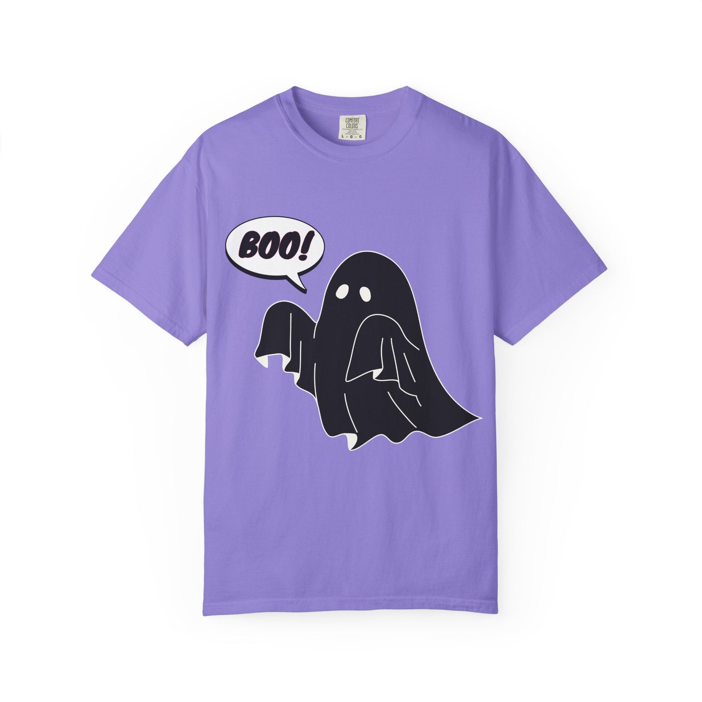 Boo! Cute Ghost T-Shirt — Halloween Spooky Graphic Tee
