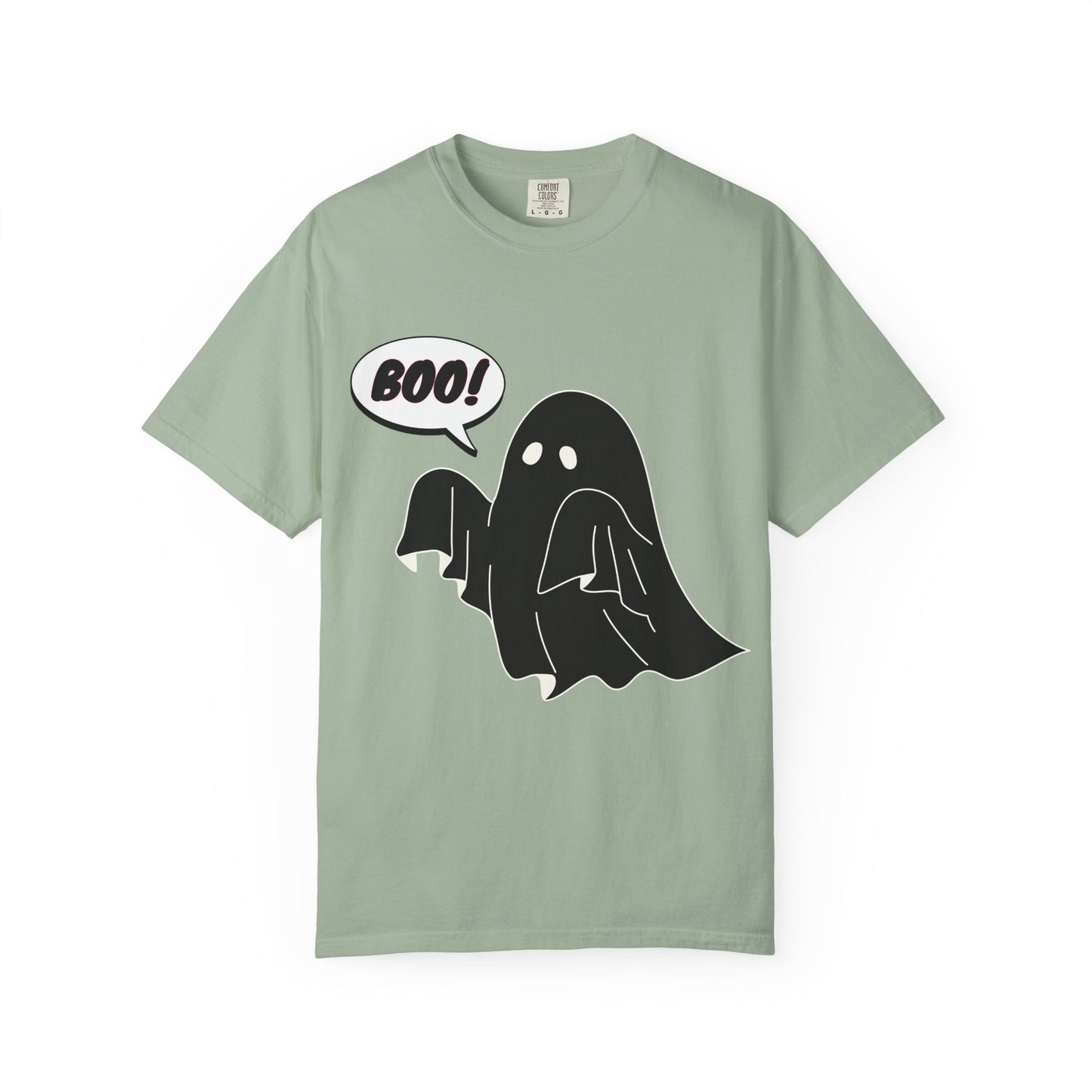 Boo! Cute Ghost T-Shirt — Halloween Spooky Graphic Tee