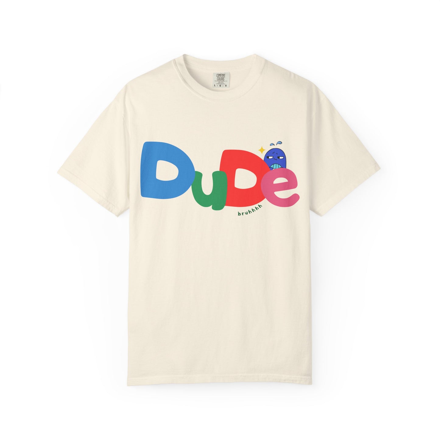Dude Color-Block Graphic T-Shirt