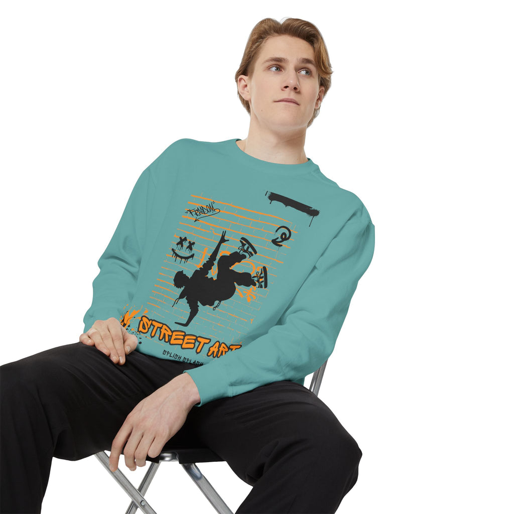 Street Art Sweatshirt — Urban Graffiti Skate Crewneck