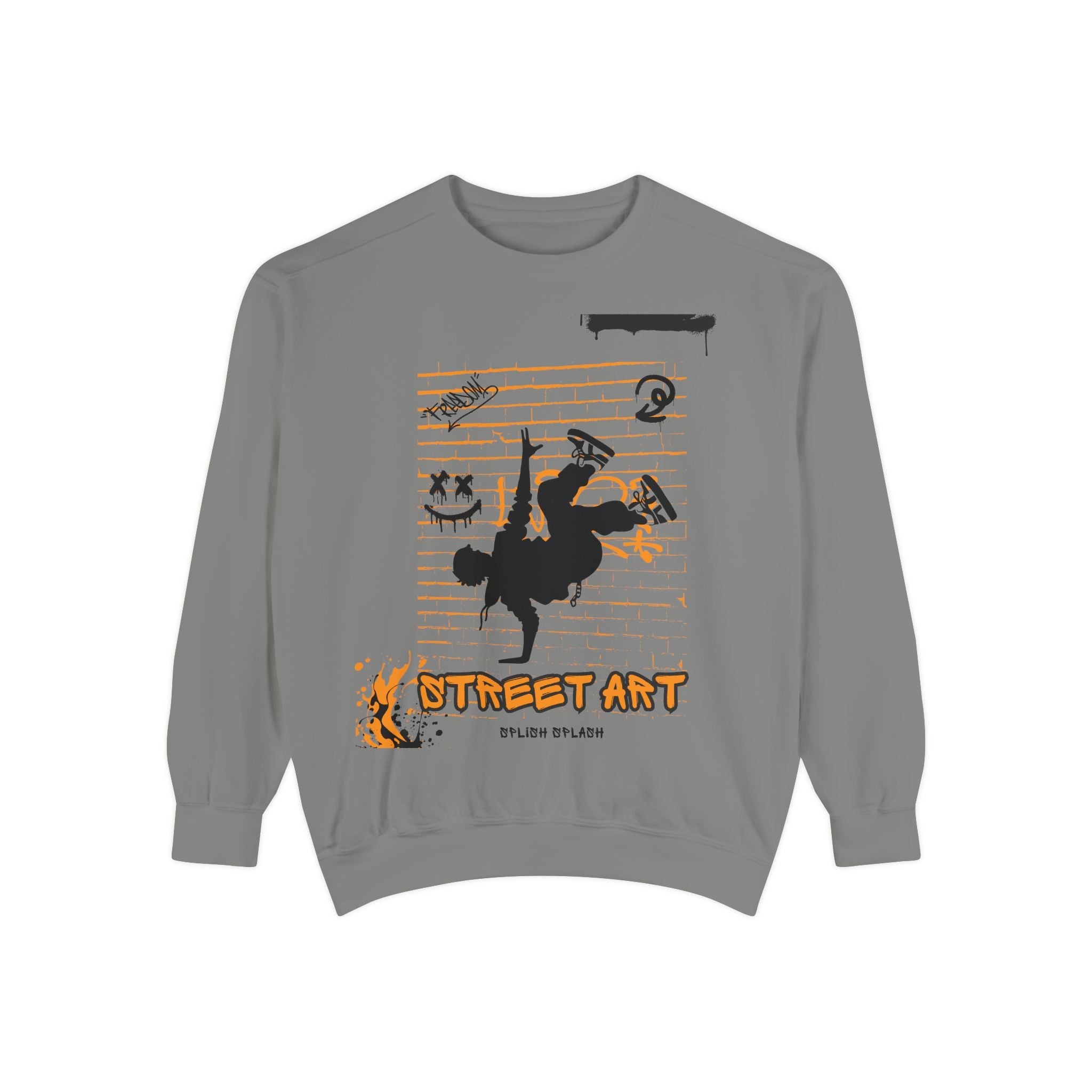 Street Art Sweatshirt — Urban Graffiti Skate Crewneck