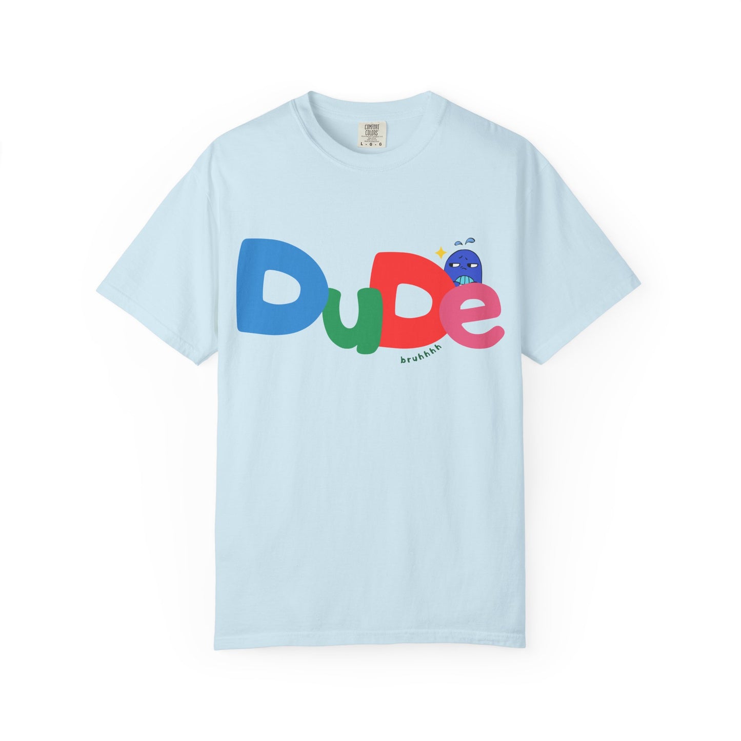 Dude Color-Block Graphic T-Shirt