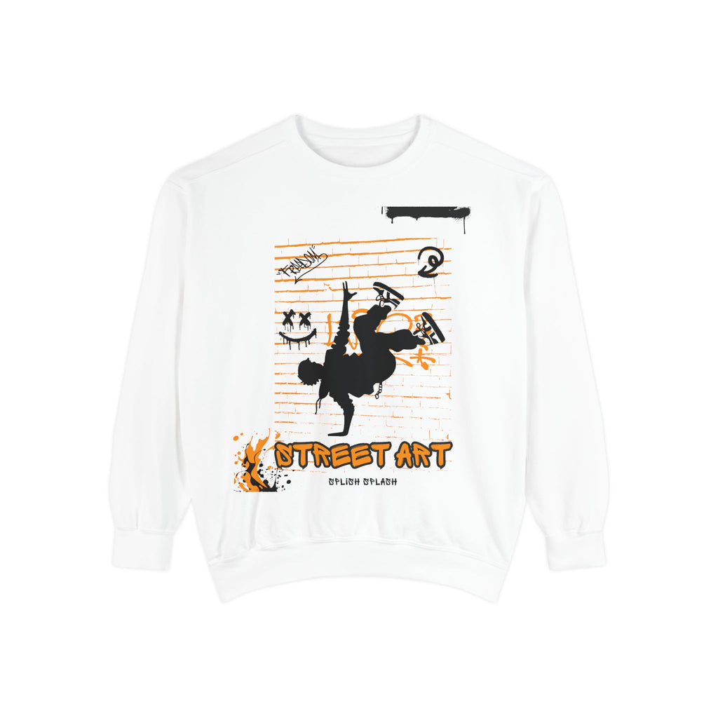 Street Art Sweatshirt — Urban Graffiti Skate Crewneck