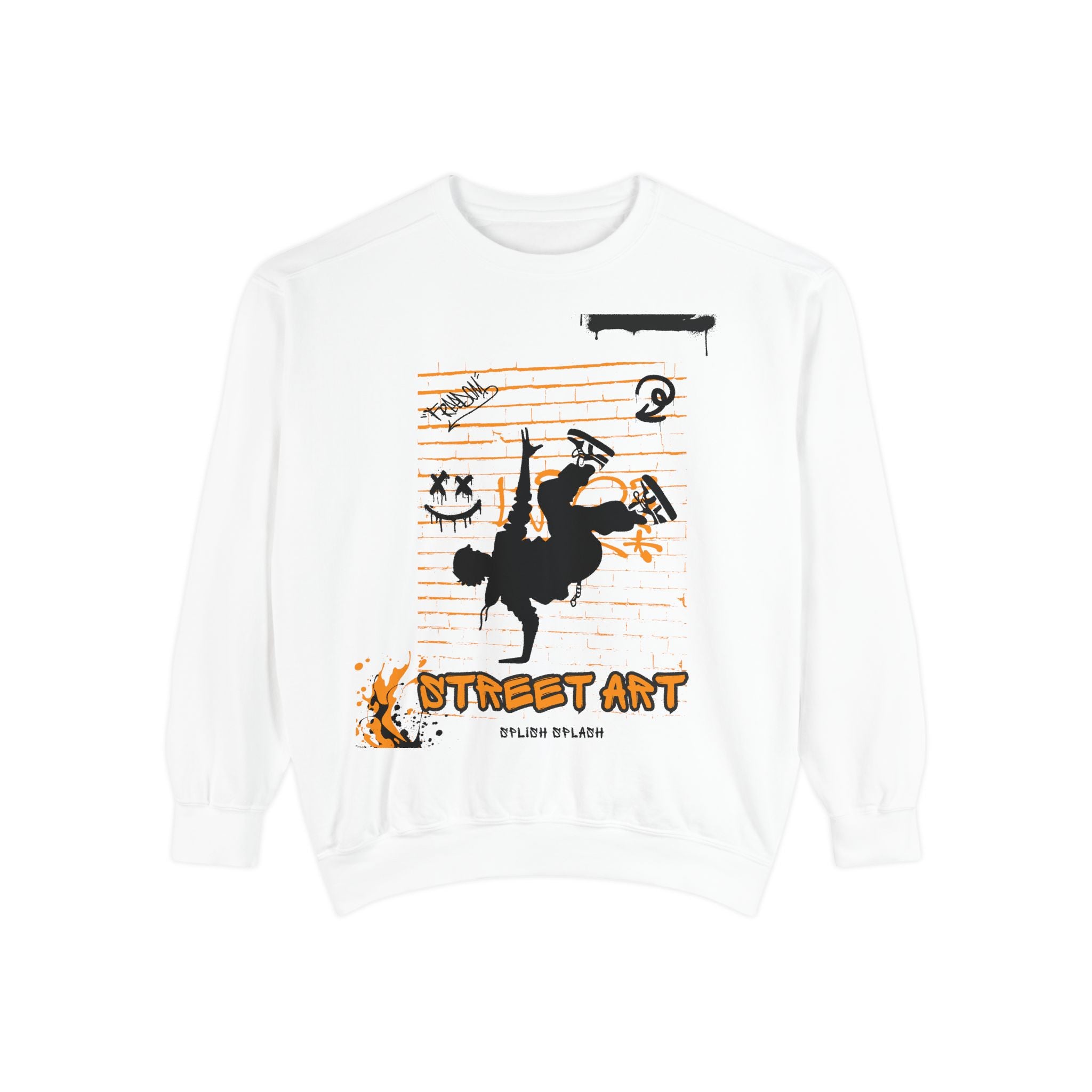 Street Art Sweatshirt — Urban Graffiti Skate Crewneck