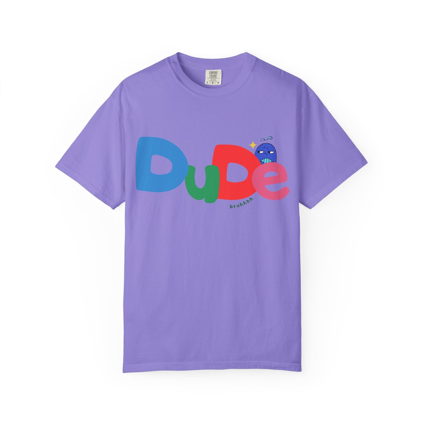 Dude Color-Block Graphic T-Shirt