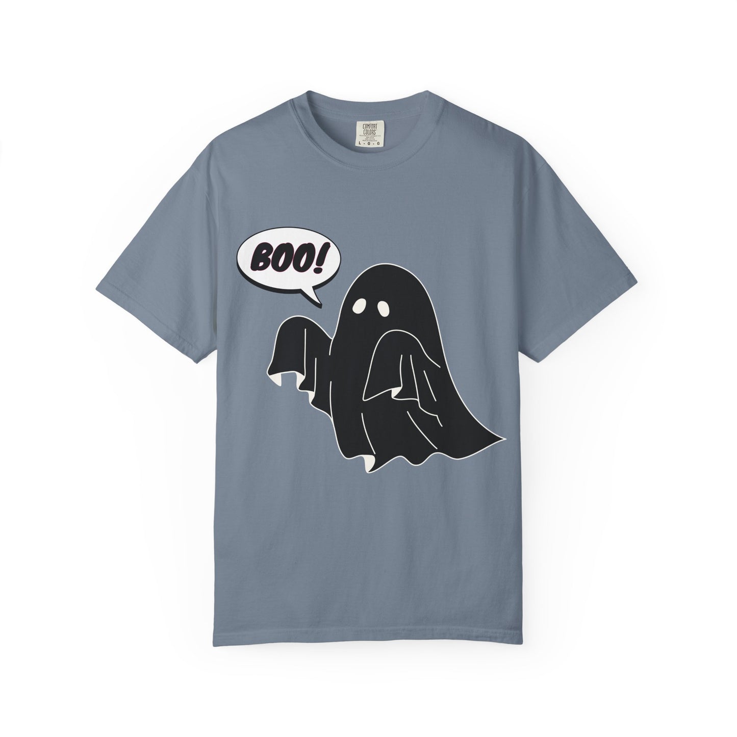 Boo! Cute Ghost T-Shirt — Halloween Spooky Graphic Tee