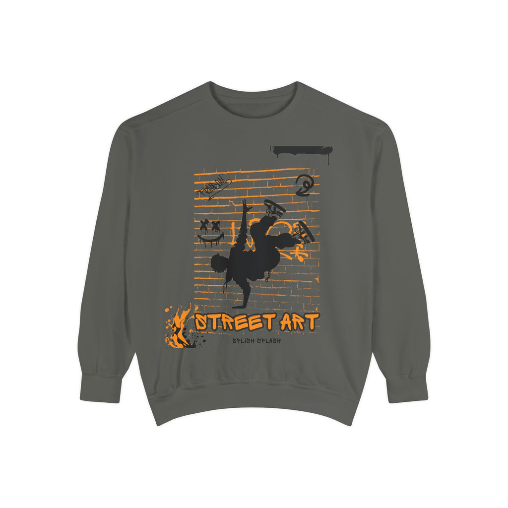 Street Art Sweatshirt — Urban Graffiti Skate Crewneck