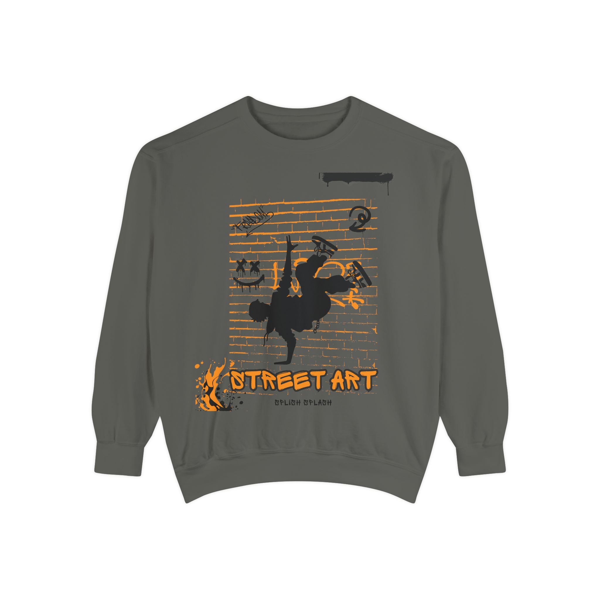 Street Art Sweatshirt — Urban Graffiti Skate Crewneck