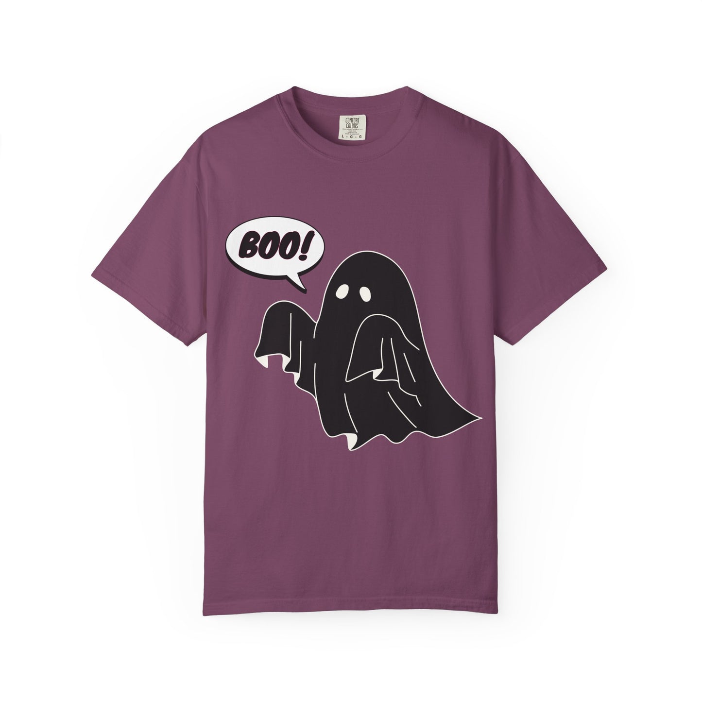 Boo! Cute Ghost T-Shirt — Halloween Spooky Graphic Tee