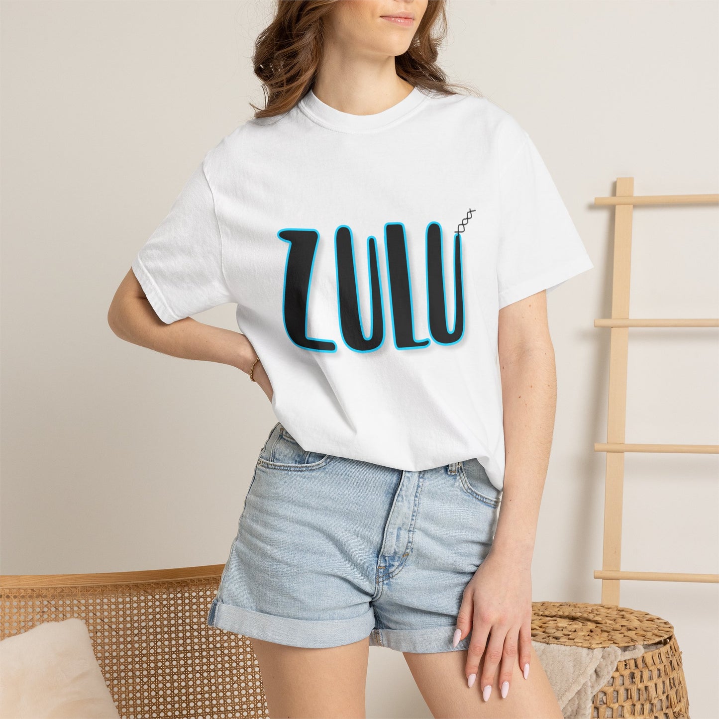 Zulu Graphic T-Shirt — Bold 3D Lettering Tee