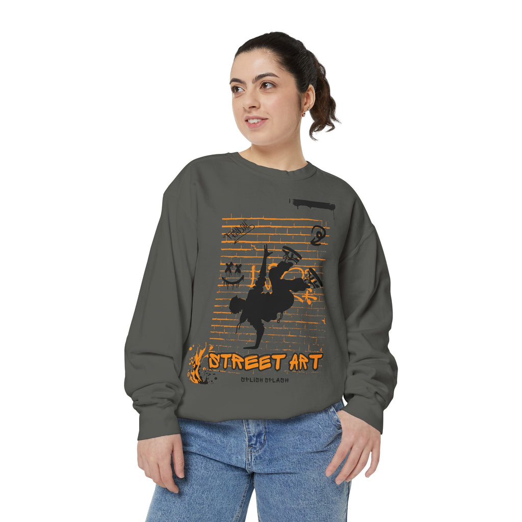 Street Art Sweatshirt — Urban Graffiti Skate Crewneck